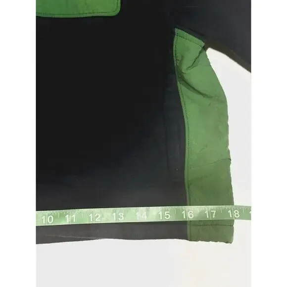Free Assembly Boys Jacket Collared Half Zip Long Sleeve Green Dark Blue Size M 8 - Picture 7 of 12